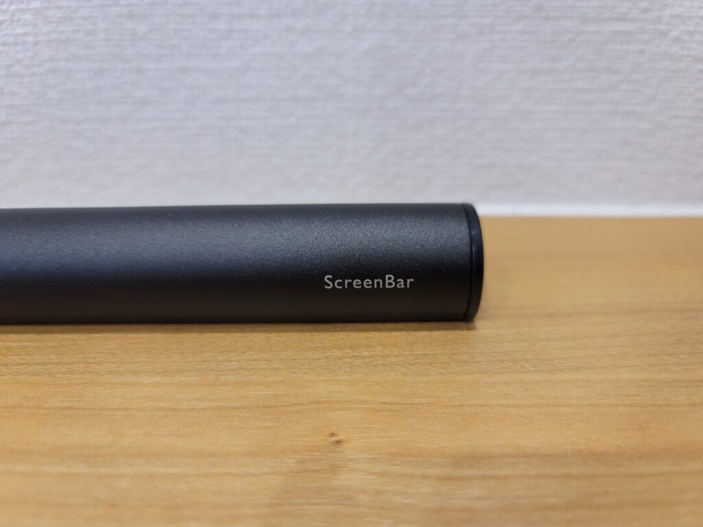 benq screenbar　本体ロゴ