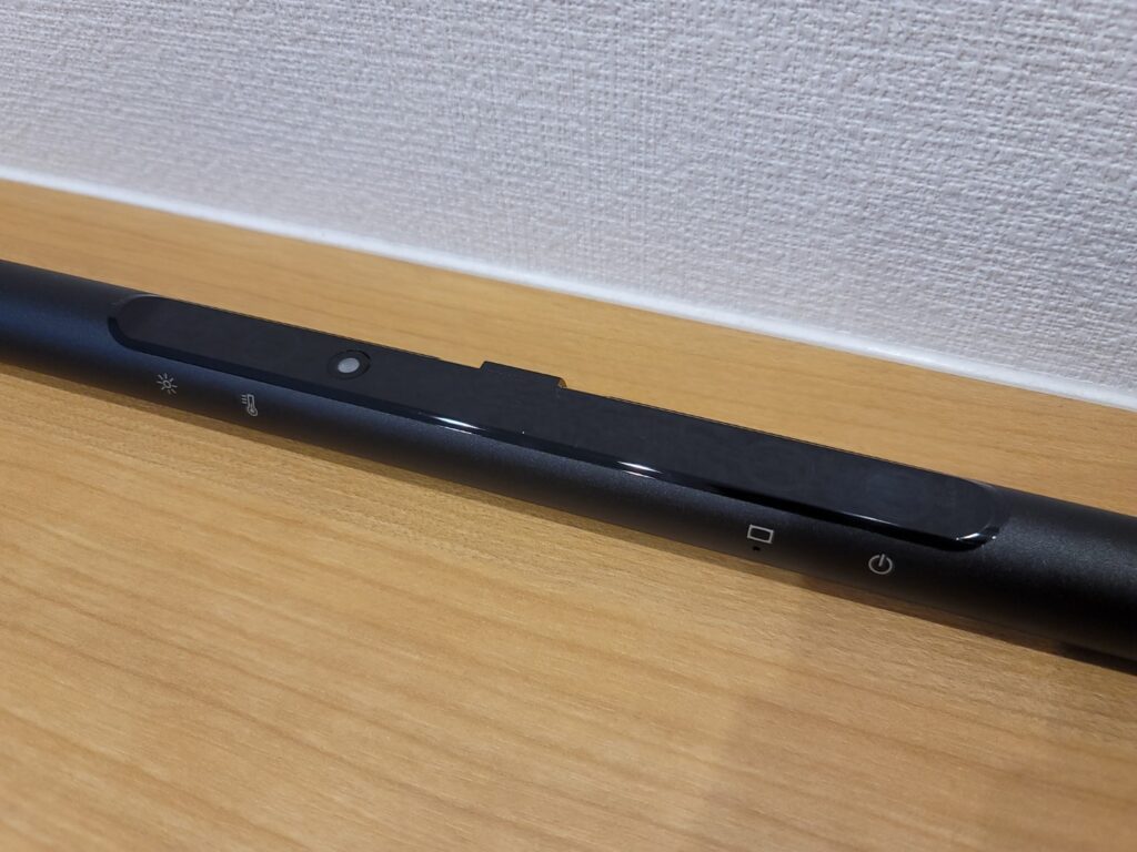 benq screenbar　本体操作パネル