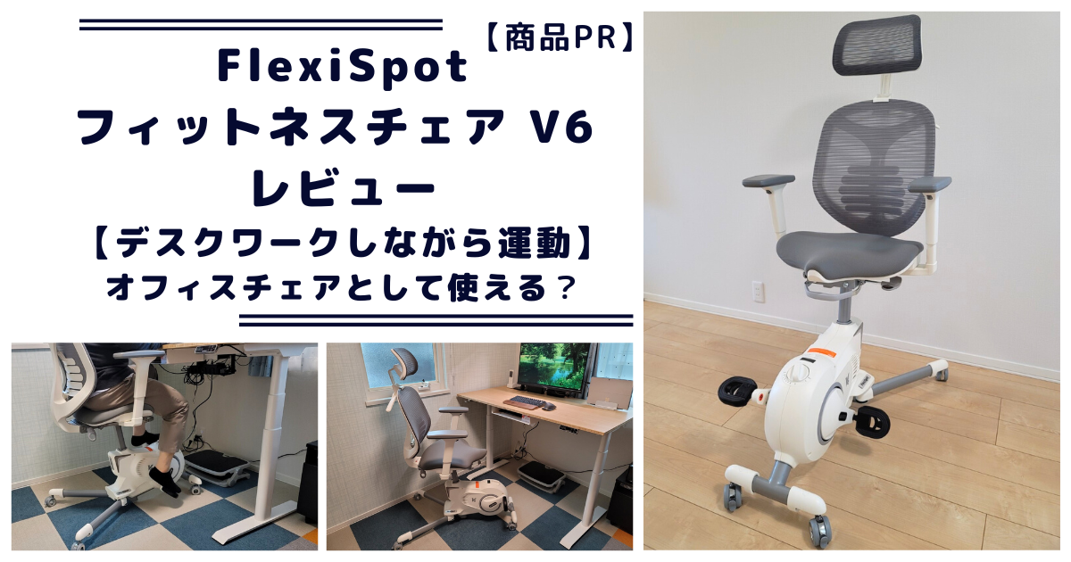 FlexiSpotフィットネスチェアV6 アイキャッチ